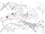 DUCATI 2016 Monster 821 PLATE HOLDER [MOD:M 821;XST:AUS]