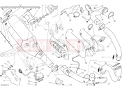 DUCATI 2016 Monster 1200 S EXHAUST SYSTEM [MOD:M 1200S]