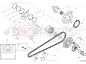 DUCATI 2016 Monster 1200 S REAR WHEEL SPINDLE [MOD:M 1200S]