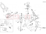 DUCATI 2016 Monster 1200 R REAR BRAKE SYSTEM [MOD:M 1200R]
