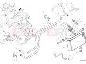 DUCATI 2016 Multistrada 1200 OIL COOLER [MOD:MS1200]