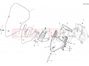 DUCATI 2016 Multistrada 1200 Enduro WINDSHIELD [MOD:MS1200E]