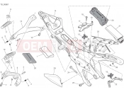 DUCATI Superbike 1299 Panigale S REAR FRAME COMP. [MOD:1299S;XST:AUS,EUR,FRA,JAP,TWN]
