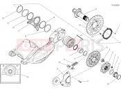 DUCATI 2017 Diavel Carbon HUB, REAR WHEEL [MOD:DVLC]