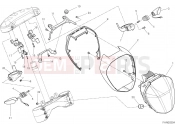 DUCATI 2017 XDiavel HEADLIGHT [MOD:XDIAVEL;XST:AUS,EUR,FRA,JAP]