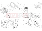 DUCATI 2017 XDiavel REAR BRAKE SYSTEM [MOD:XDIAVEL]