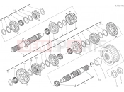 DUCATI 2017 XDiavel S GEAR BOX [MOD:XDIAVELS]