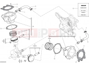 DUCATI 2017 Hypermotard 939 CYLINDERS - PISTONS [MOD:HYM 939]