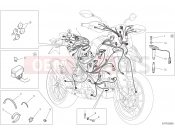 DUCATI 2017 Hypermotard 939 SP WIRING HARNESS [MOD:HYM939SP]