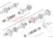 DUCATI 2017 Monster 797 GEAR BOX [MOD:M 797]