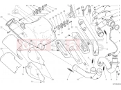 DUCATI 2017 Monster 797 EXHAUST SYSTEM [MOD:M 797]