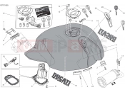 DUCATI 2017 Monster 797 FUEL TANK [MOD:M 797]