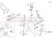 DUCATI 2017 Monster 1200 REAR BRAKE SYSTEM [MOD:M 1200]