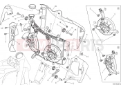 DUCATI 2017 Monster 821 Stripe WATER COOLER [MOD:M821 STR]