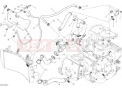 DUCATI 2017 Monster 821 Stripe COOLING SYSTEM [MOD:M821 STR]