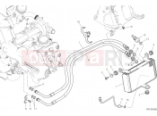 DUCATI 2017 Multistrada 1200 Pikes Peak OIL COOLER [MOD:MS1200PP]