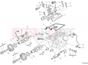 DUCATI 2017 Multistrada 1200 S VERTICAL CYLINDER HEAD - TIMING [MOD:MS1200S]