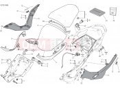 DUCATI 2017 Multistrada 1200 S D Air SEAT [MOD:MS1200SA]