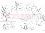 DUCATI 2017 SuperSport S FRONT BRAKE SYSTEM [MOD:SS 939 S]