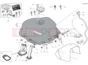 DUCATI 2017 SuperSport S FUEL TANK [MOD:SS 939 S]