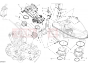 DUCATI 2018 Diavel THROTTLE BODY [MOD:DVL]
