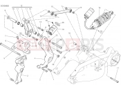 DUCATI 2018 XDiavel S REAR SHOCK ABSORBER [MOD:XDIAVELS]
