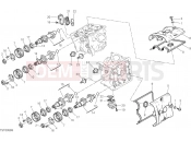 DUCATI 2018 Hypermotard 939 CYLINDER HEAD : TIMING SYSTEM [MOD:HYM 939]