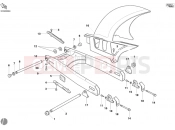 DUCATI 2005 Monster 400 Dark JAP SWING ARM » SWING ARM