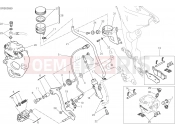 DUCATI 2018 Multistrada 1200 Enduro REAR BRAKING SYSTEM [MOD:MS1200E;XPO:STD]
