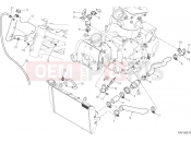 DUCATI 2018 Multistrada 950 COOLING CIRCUIT [MOD:MS950]