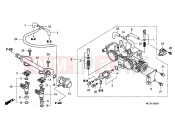 E-19 THROTTLE BODY - Honda FJS600A7 ED SILVER WING 600 ABS 2007