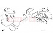 F-21 BATTERY - Honda FJS600A7 ED SILVER WING 600 ABS 2007