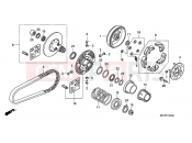 E-14 DRIVEN FACE - Honda FJS600A7 ED SILVER WING 600 ABS 2007