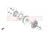 E-13 DRIVE FACE - Honda FJS600A7 ED SILVER WING 600 ABS 2007