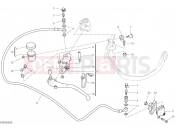 DUCATI 2018 Multistrada 1260 S CLUTCH MASTER CYLINDER [MOD:MS1260S]