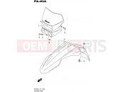 SUZUKI DR200 L7 (2017) (E71) 452A - HEADLAMP COVER
