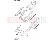 SUZUKI DR200 L7 (2017) (E71) 445A - FRAME COVER