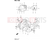 SUZUKI DR200 L7 (2017) (E71) 112A - CRANKCASE COVER