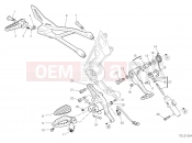 DUCATI 2019 Diavel FOOTRESTS, RIGHT [MOD:DVL1260]