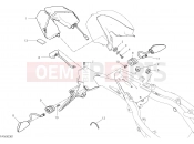 DUCATI 2019 Hypermotard 950 TAILLIGHT [MOD:HYM 950;XST:AUS,EUR,GSO]