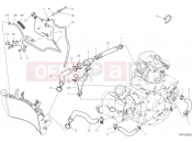 DUCATI 2019 Hypermotard 950 COOLING CIRCUIT [MOD:HYM 950]