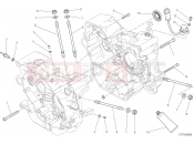 DUCATI 2019 Monster 797 HALF-CRANKCASES PAIR [MOD:M 797+]
