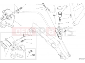 DUCATI 2019 Monster 797 REAR BRAKE SYSTEM [MOD:M 797+]
