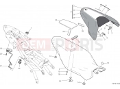 DUCATI 2019 Monster 1200 R SEAT [MOD:M 1200R]