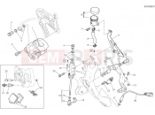 DUCATI 2019 Monster 821 REAR BRAKE SYSTEM [MOD:M 821]