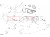 DUCATI 2019 Multistrada 950  REAR SHOCK ABSORBER [MOD:MS950]