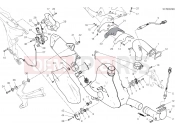 DUCATI 2019 Multistrada 950 S EXHAUST SYSTEM [MOD:MS950S]