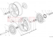 DUCATI 2019 SuperSport S RUOTA ANTERIORE E POSTERIORE [MOD:SS 939 S]