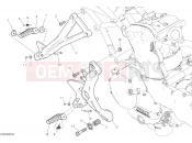 DUCATI 2019 SuperSport S FOOTRESTS, RIGHT [MOD:SS 939 S]