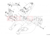 DUCATI 2020 Diavel REAR SHOCK ABSORBER [MOD:DVL1260]